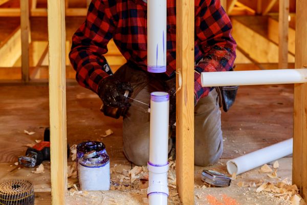 PVC Piping Installation in Massillon