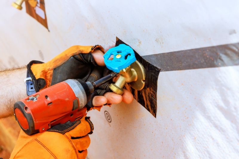 Outdoor Spigot Installation detail